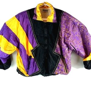 Vintage Center Aisle Sport Women M Zip Lightweight